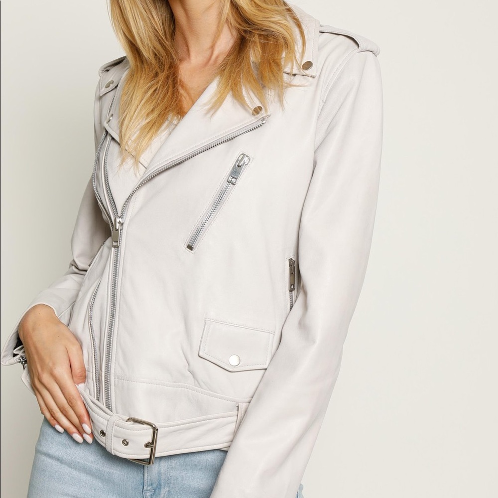 NWT WALTER BAKER Kingsley Leather Jacket